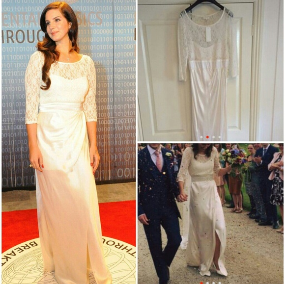 Stunning Lana Del Rey red carpet gown - Picture 5 of 7